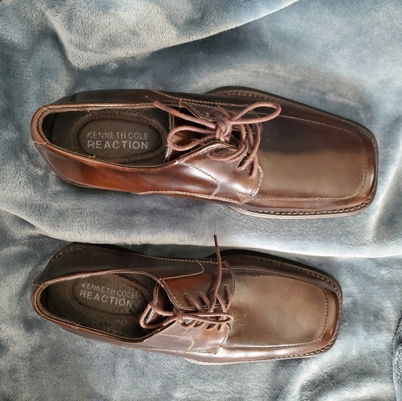Kenneth Cole Reaction Oxfords Mens shoes.  Brown.  Sz 7. main image 4